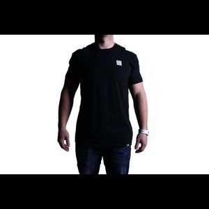 Edge Apparel Black logo tee